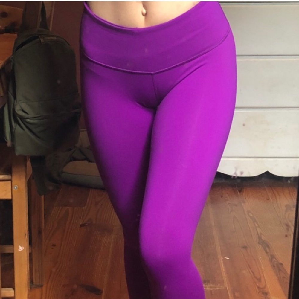 Purple Lululemon leggings